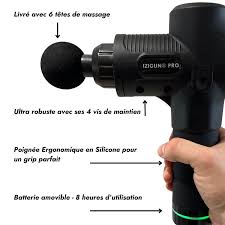 💆‍♂️ Pistolet de Massage – Détente et Récupération Instantanée !